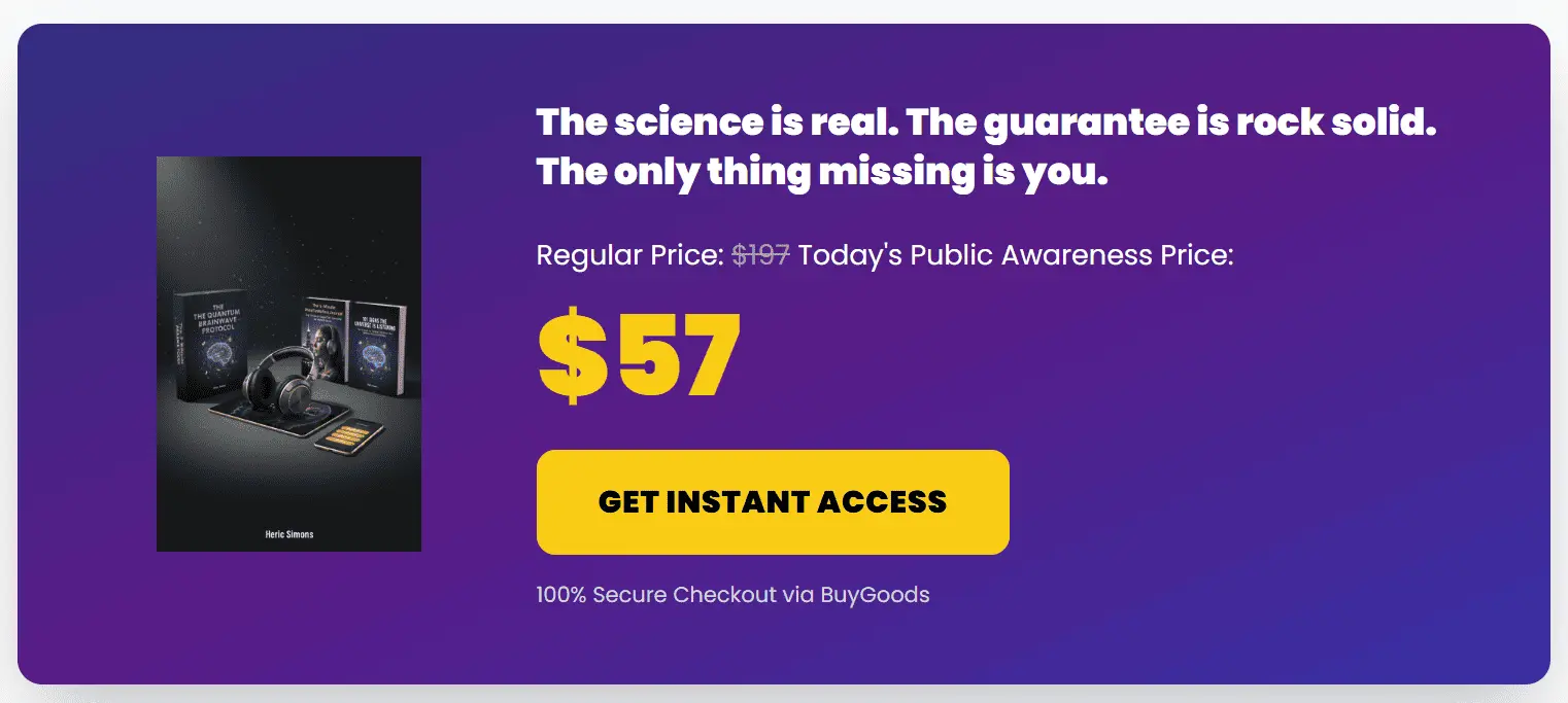 quantum brainwave protocol price